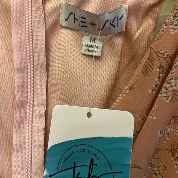 She + Sky Romper - Picture 4 of 8